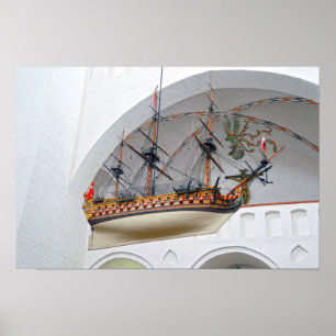 Aarhus Domkirke Votivschiff Poster