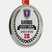 Aarhus Ornament Aus Metall (Rechts)
