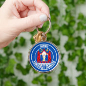 Aarhus Round Emblem Schlüsselanhänger (Hand)