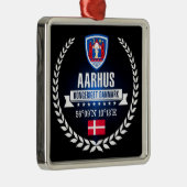 Aarhus Silbernes Ornament (Rechts)