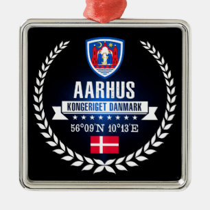 Aarhus Silbernes Ornament