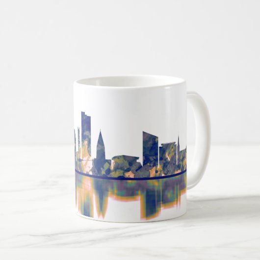 Aarhus Skyline Kaffeetasse (VorderseiteRechts)
