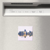 Aarhus Skyline Magnet (In Situ (Geschirrspüler))