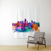 Aarhus Skyline Wandteppich (Beispiel)