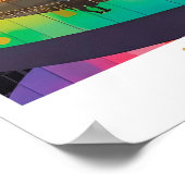 Aarhus Wandkunst - gerahmtes ARoS Aarhus Kunstmuse Poster (Ecke)