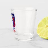 Aarhus-Wappen - DÄNEMARK Schnapsglas (Rechts)