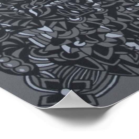 Aaria-Druck Poster (Ecke)