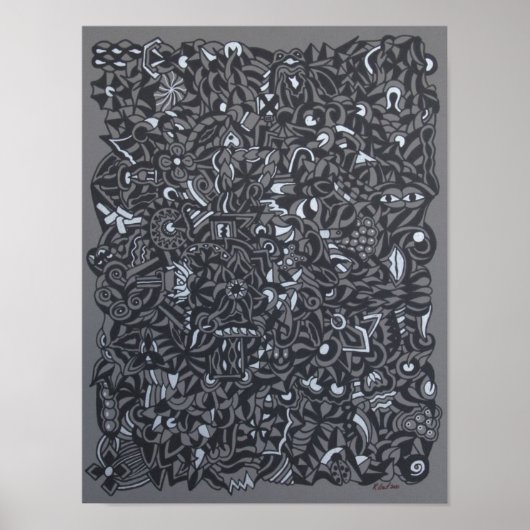 Aaria-Druck Poster (Vorne)