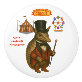 Aaron, aardvark ringmaster keramikknauf