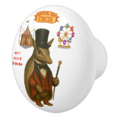 Aaron, aardvark ringmaster keramikknauf (Rechts)