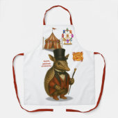 Aaron, aardvark ringmaster schürze (Vorderseite)