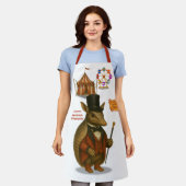 Aaron, aardvark ringmaster schürze (Getragen)