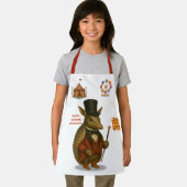 Aaron, aardvark ringmaster schürze (Insitu)