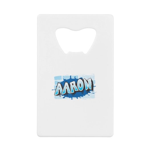 Aaron.ai Geldbeutel Flaschenöffner (Vorderseite)