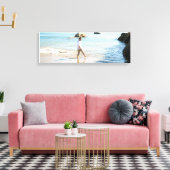 Aaron am Strand Leinwanddruck (Insitu (Wohnzimmer))