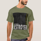 Aaron Bilodeau DESTROYER Vorderseite und Rückseite T-Shirt (Vorderseite)