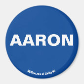 AARON Blue Magnet (Vorne)