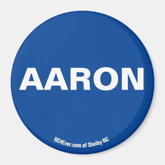 AARON Blue Magnet (Vorne)