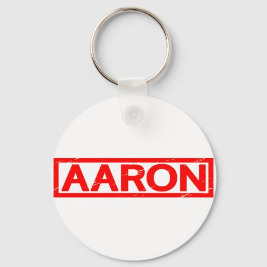 Aaron Briefmarke Schlüsselanhänger (Vorderseite)