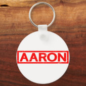 Aaron Briefmarke Schlüsselanhänger (Rückseite)