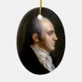 Aaron Burr Keramik Ornament (Vorne)