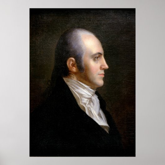 Aaron Burr Portrait Poster (Vorne)