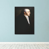 AARON BURR Portrait von John Vanderlyn Leinwanddruck (Insitu (Holzboden))