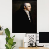 AARON BURR Portrait von John Vanderlyn Poster (Heimbüro)