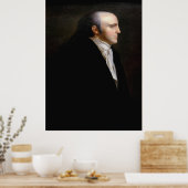 AARON BURR Portrait von John Vanderlyn Poster (Küche)