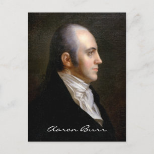 Aaron Burr Postkarte