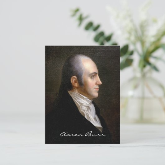 Aaron Burr Postkarte (Stehend Vorderseite)
