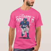 Aaron Donald Los Angeles R Triangle Name T-Shirt (Vorderseite)