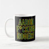 Aaron Fcking Rogers Football T Kaffeetasse (Links)