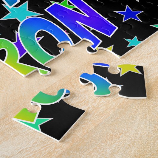 "AARON" First Name, Fun "HAPPY BIRTHDAY" Puzzle (Seite)