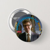 Aaron Fondenauer für NYC Mayor 2021 Button (Vorne & Hinten)