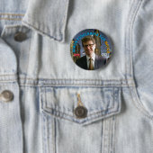 Aaron Fondenauer für NYC Mayor 2021 Button (Beispiel)