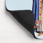 AARON ~ Godfrey Bouillon Costume~Personalisiert Mousepad (Ecke)