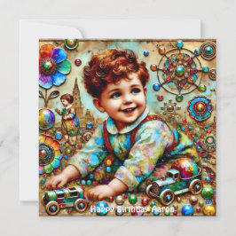 AARON ~ Happy Birthday ~ Geburtstag Boy ~