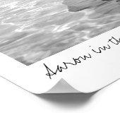 Aaron im Pool Poster (Ecke)