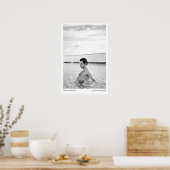 Aaron im Pool Poster (Küche)