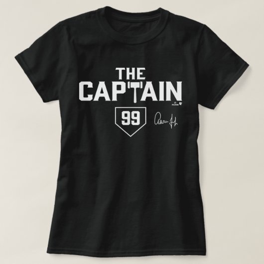 Aaron Judge - Der Captain - New York Baseball T-Shirt (Design vorne)