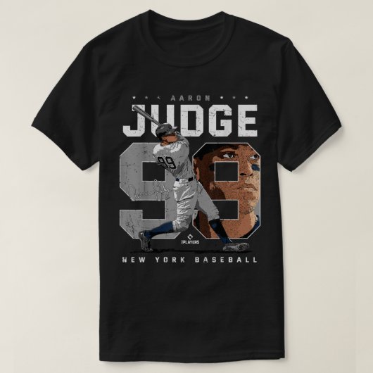 Aaron Judge Number Portrait Baj New York MLBPA T-Shirt (Design vorne)
