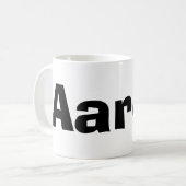 Aaron Kaffeetasse (Vorderseite Links)