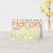 Aaron Karte (Gelbe Blume)