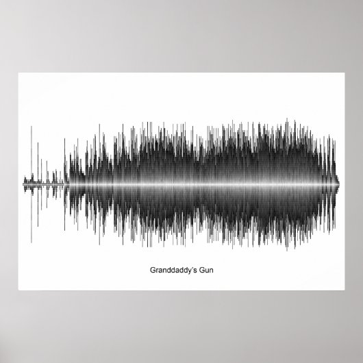 Aaron Lewis Granddaddys Gewehr Poster (Vorne)