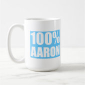 Aaron Name Kaffeetasse (Links)