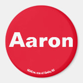 Aaron Red Magnet (Vorne)