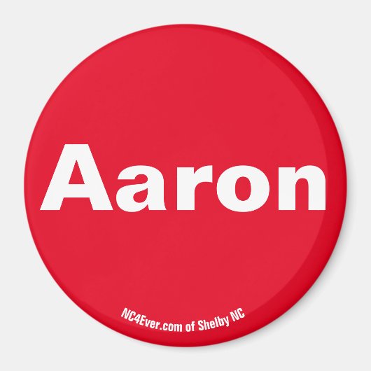 Aaron Red Magnet (Vorne)