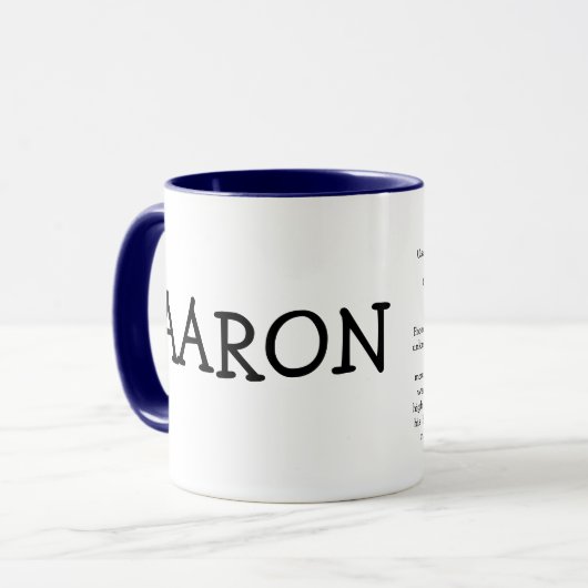 Aaron Tasse (Vorderseite Links)