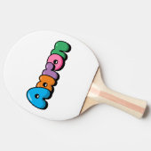 Aaron Tischtennis Schläger (Seitenansicht)